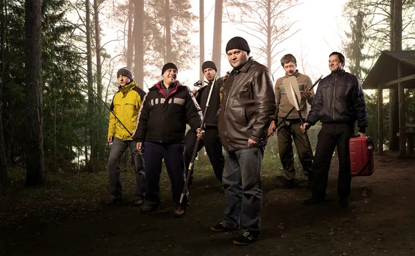 yürüyen balıkçılar