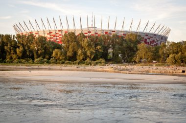 National stadion in Warsaw clipart
