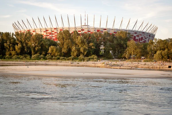 Národní stadion ve Varšavě — Stock fotografie