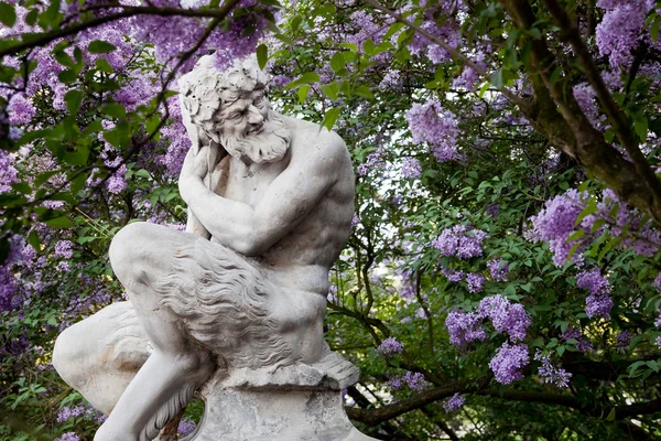 Satyr en Lazienki Park, Varsovia — Foto de Stock