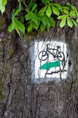 Bisiklet lane işareti