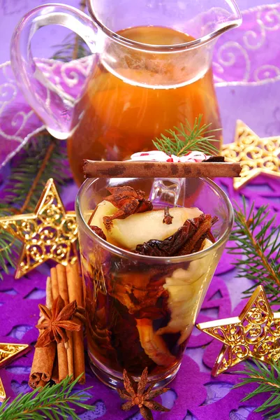 Dried fruit compote for christmas — Stock Photo, Image