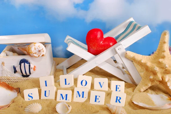 Ich liebe den Sommer — Stockfoto