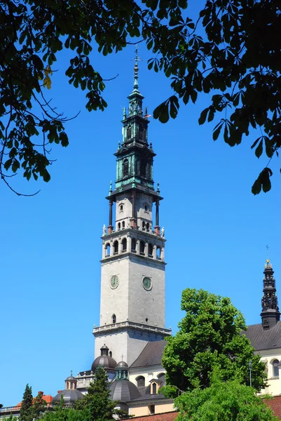 Injasna Czestochowa에 라 수도원 게이트 — 스톡 사진