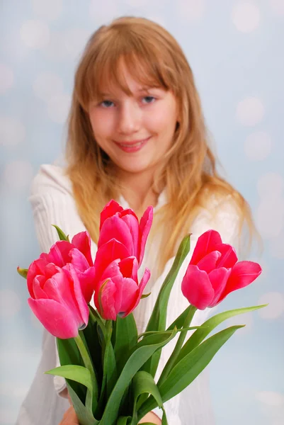 Bloemen voor u — Stockfoto