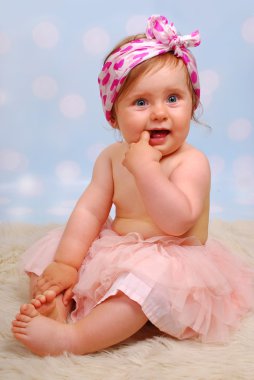 güzel bebek kız, 10 ay