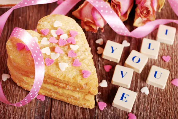 Liebeserklärung an den Valentinstag — Stockfoto