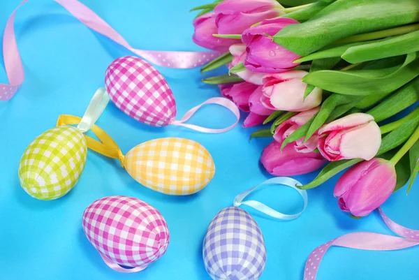 Decoración de Pascua en colores pastel —  Fotos de Stock