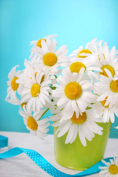 Bunch of camomile flowers — Stock Photo, Image