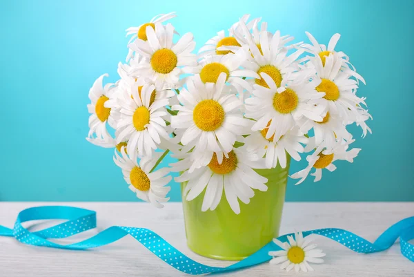 Bunch of camomile flowers — Stock Photo, Image