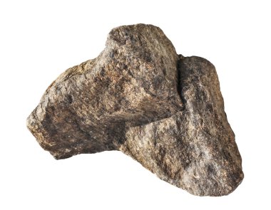 taş granit, üzerinde beyaz izole