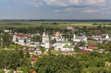 Suzdal, kutsal koruma manastır bir görünüm