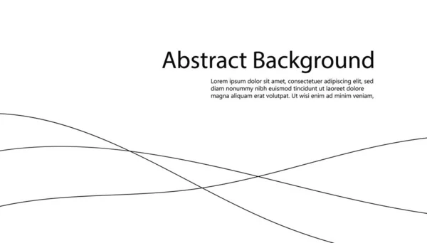 Tło wektorowe z falistymi liniami. Prosty abstrakcyjny projekt okładki na baner, ulotkę Wektory Stockowe bez tantiem