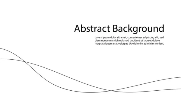 Fundo vetorial simples abstrato com ondas Ilustração De Bancos De Imagens