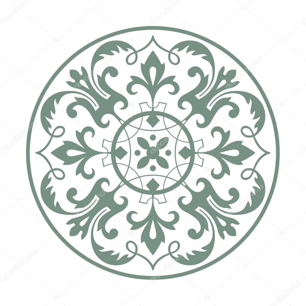 Circular ornament