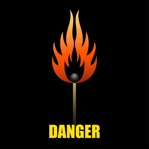 Danger — Stock Vector