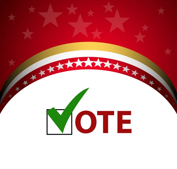 Symboles de vote — Image vectorielle