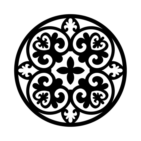 Ornamento circular — Vetor de Stock