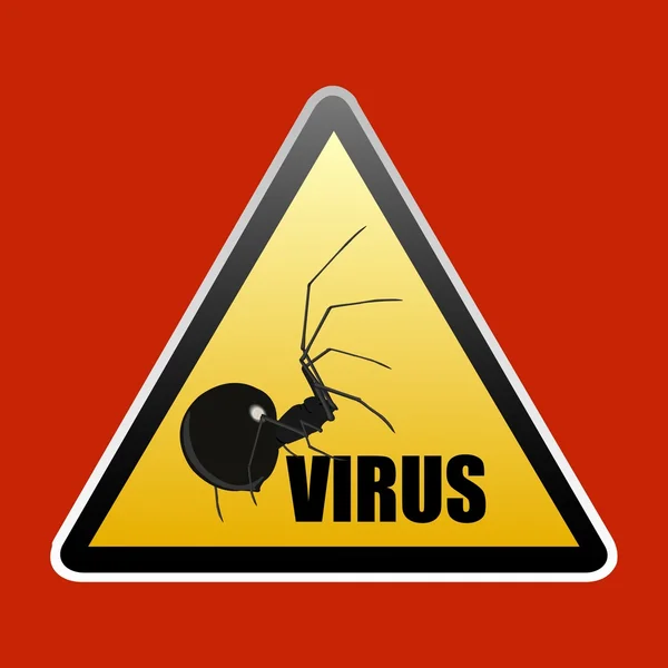 Fermare il virus — Vettoriale Stock