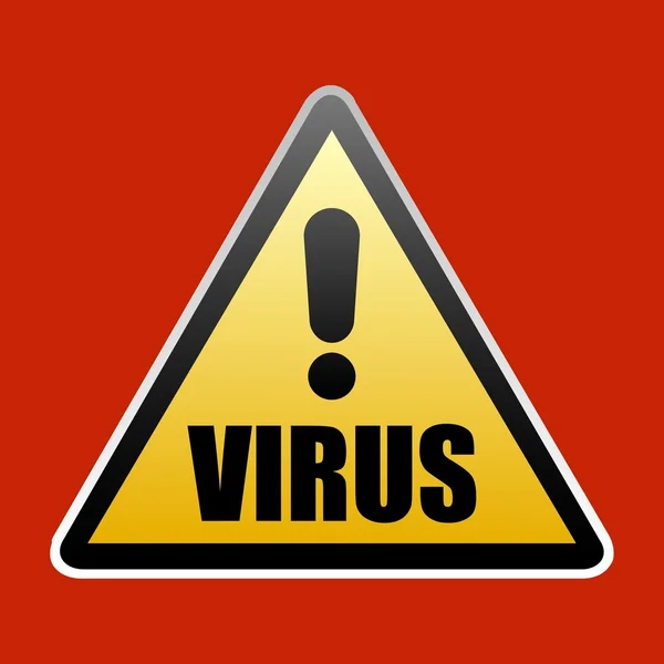 Fermare il virus — Vettoriale Stock