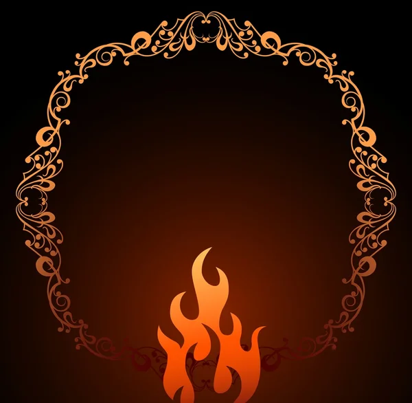 Flame — Stock Vector