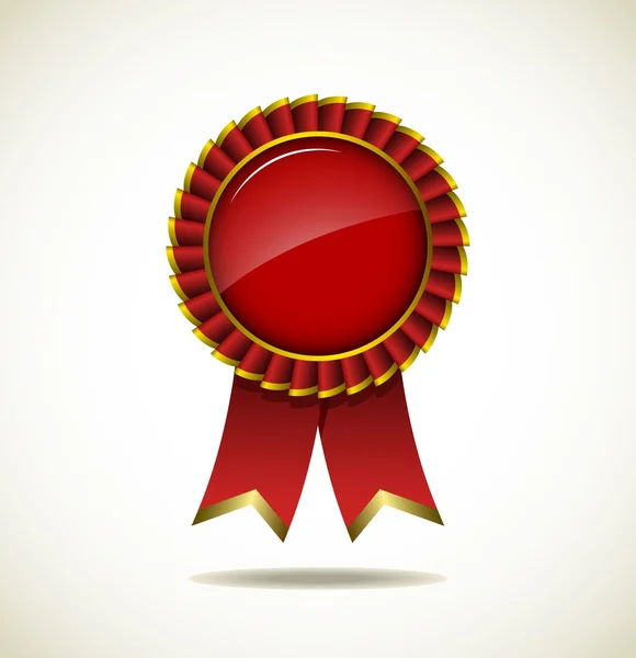Award rosette — Stock Vector