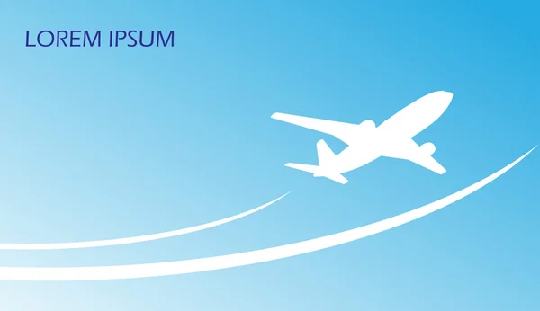 uçak bileti mavi vektör arka plan seyahat