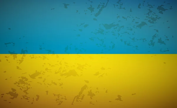 Drapeau Ukraine — Image vectorielle