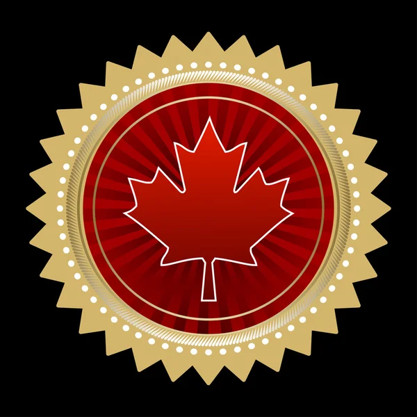 Canada Day vector background — Stock Vector