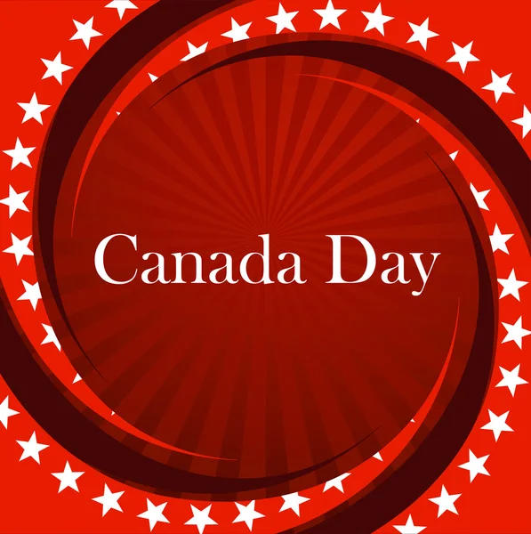 캐나다 의 Day vector background — 스톡 벡터