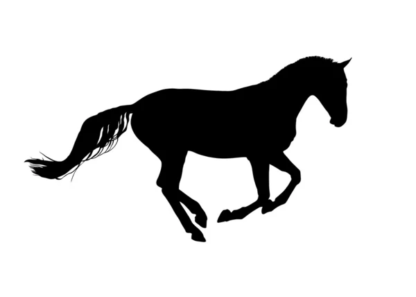 Paard symbool vector — Stockvector