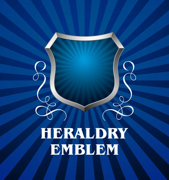 Emblema de heráldica vintage — Vetor de Stock