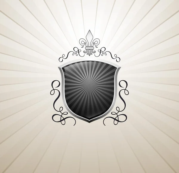 Emblema de heráldica vintage — Vector de stock