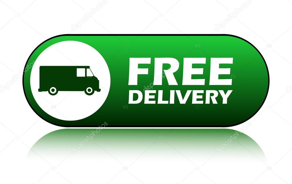 Icon free delivery, vector
