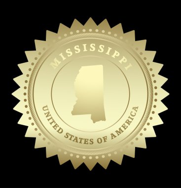 wisconsin Haritası ile altın yıldız etiketi