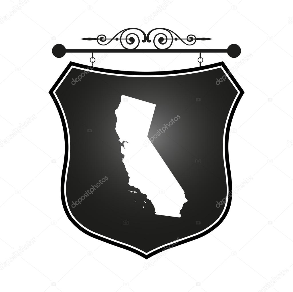 カリフォルニアの地図ストックベクター ロイヤリティフリーカリフォルニアの地図イラスト Depositphotos