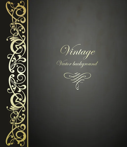 Fundo vetor vintage — Vetor de Stock