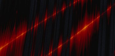 Kırmızı yangın arka planı. Fraktal arkaplan fütüristik tasarım çizimi