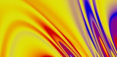 Çoklu renk fraktal arkaplan tasarımı çizimi