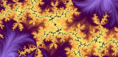 Soyut çiçek arkaplan fraktal çizimi
