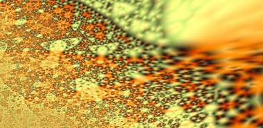 Fraktal doğa soyut arkaplan çizimi