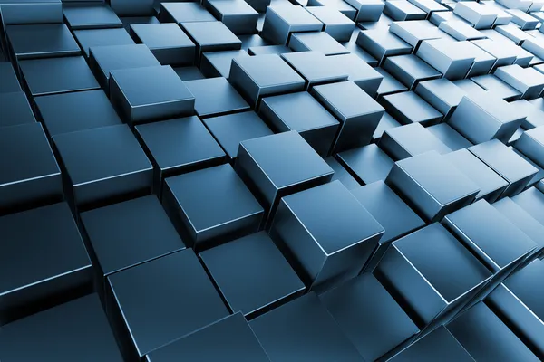 Blue Cubes — Stock Photo, Image