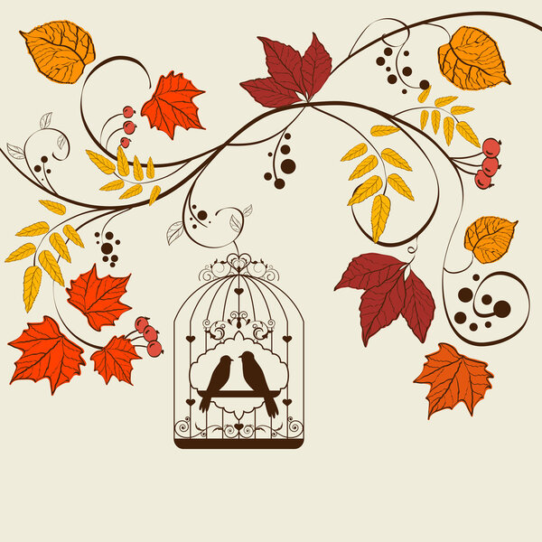 Осенний фон
