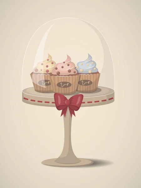 Cupcake — Vettoriale Stock