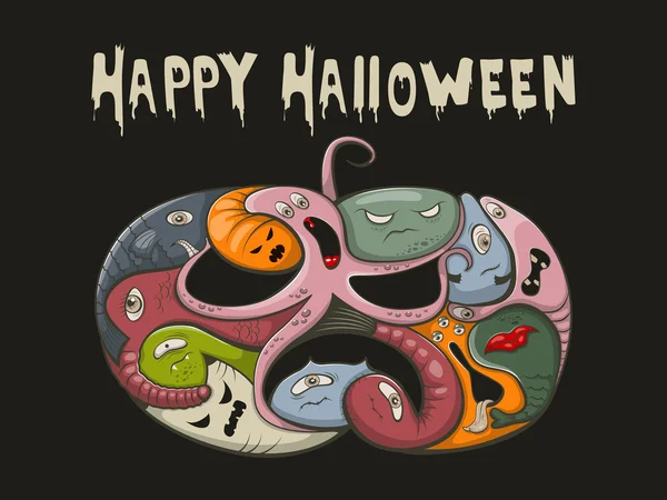 Halloween. — Archivo Imágenes Vectoriales