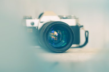 Vintage fotoğraf makinesi