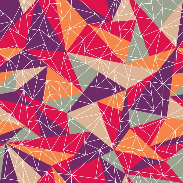 Patrón colorido geométrico abstracto — Vector de stock