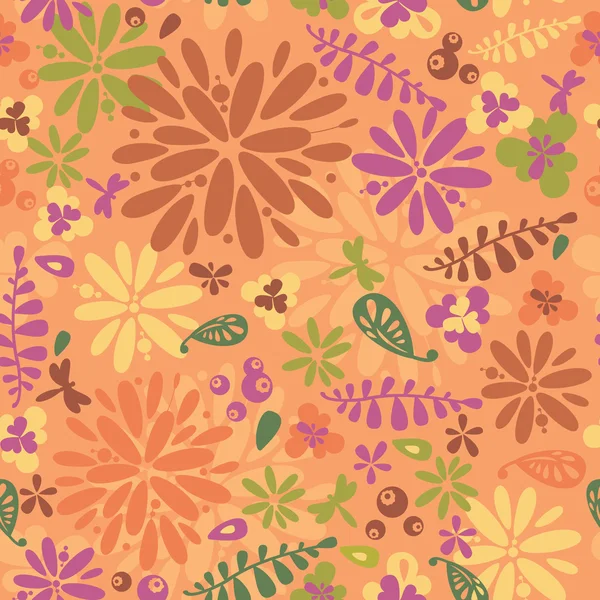 Vintage seamless pattern — Stock Vector