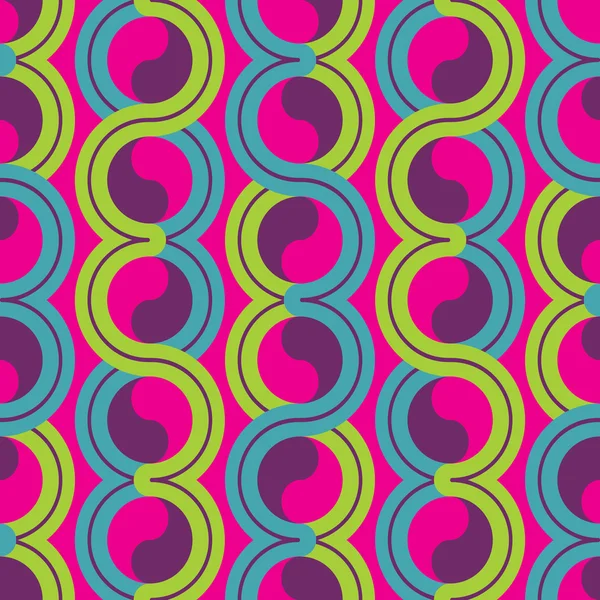 Geometrische kleurrijke naadloze patroon — Stockvector
