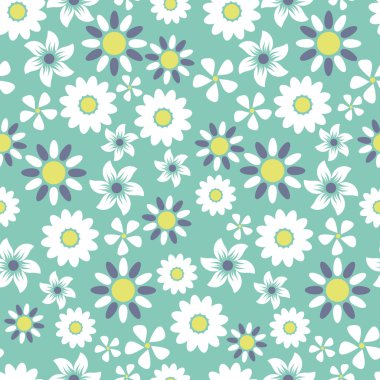 Kusursuz çiçek desenli arkaplan